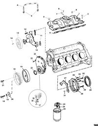MERCRUISER 5.0L/5.7L ALPHA/BRAVO GEN+ Water Pump And Front Cover
