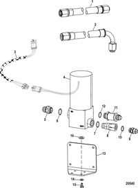 RACE STERNDRIVE 1075 SCI Fuel Pump (Remote)(Design II)