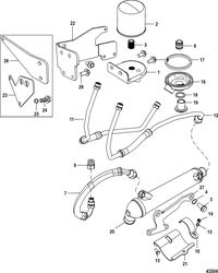 MERCRUISER 8.2 HORIZON / 8.2 HO EC Remote Oil System