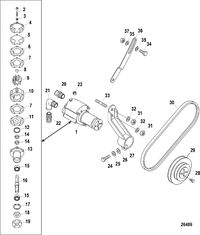 RACE STERNDRIVE 900 SC Sea Water Pump Assembly