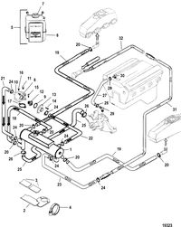 MERCRUISER 5.7L CARB (MIE) (GEN+) CLOSED COOLING SYSTEM