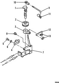 MARINER 6/8 HP THROTTLE LINKAGE