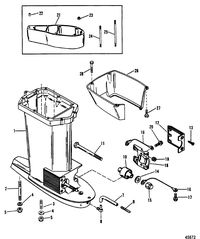 FORCE 120 HP FORCE Driveshaft Housing
