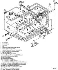 MERCRUISER 7.4L MPI BRAVO L29 (GEN VI) WIRING HARNESS(EFI)