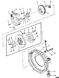 MERCRUISER CUMMINS/MERCRUISER DIESEL 3.0L/150 3.6L/180 Flywheel Housing(Sterndrive)