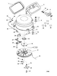 MERCURY/MARINER 30/40 (2 CYLINDER) 2-STROKE Manual Start Components