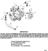 MERCRUISER 350 MAG MPI MX 6.2L MPI INBOARD Transmission(Walter V-Drive)