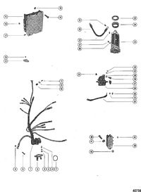 MERCURY MERC 1150 ELECTRICAL COMPONENTS