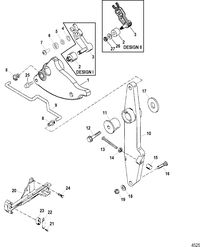SPORTJET 240 EFI AND 240 EFI M2 JET DRIVE Throttle Lever And Throttle Cam Assembly