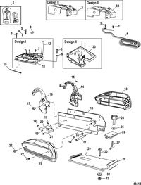 TROLLING MOTOR MOTORGUIDE BRUTE SERIES Electrical And Mount Components(Brute 75 Wireless)