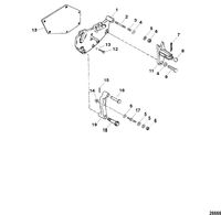 RACE STERNDRIVE 575 SCI Shift Bracket