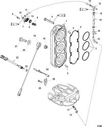 MERCURY/MARINER 150/200 EFI (2.5L) Cylinder Head