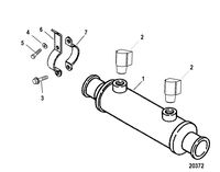 RACE STERNDRIVE 525 EFI Oil Cooler(Transmission)(Bravo)
