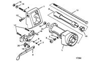ACCESSORIES STEERING SYSTEMS AND COMPONENTS Tilt Mount Kit(87422A2)