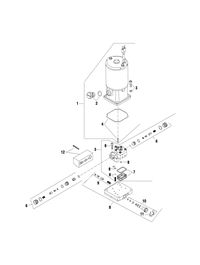 FORCE FORCE 75 H.P. (1998) PUMP/MOTOR ASSEMBLY