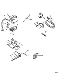 ACCESSORIES ELECTRICAL COMPONENTS AND HARNESSES Electric Start Conversion Kit(87-95810A6-A8-A9)