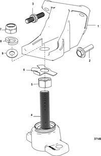 MERCRUISER 496 MAG STERNDRIVE Engine Mounts