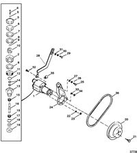 MERCRUISER 350 MAG EFI TOURN SKI SEA WATER PUMP ASSEMBLY