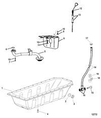 MERCRUISER D2.8L/165 D-TRONIC D4.2L/250 D-TRONIC DIESEL OIL PAN