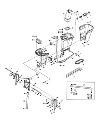 CHRYSLER 85 H.P. MOTOR LEG