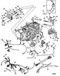 MERCURY/MARINER 25 (4-STROKE) Electrical Components(S/N-0G960500 and Up)