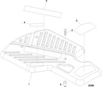 MERCRUISER 8.1L INBOARD Engine Cover