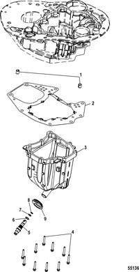 MERCURY/MARINER 75-115 4-STROKE Oil Sump