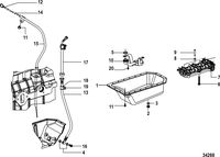 MERCRUISER CUMMINS/MERCRUISER DIESEL QSD-2.8L Oil Pan