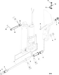 MERCURY/MARINER 25 (4-STROKE) Power Trim Mounting
