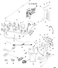 MERCURY/MARINER 200/225/250 (3.0L) SEAPRO/MARATHON EFI SOLENOID PLATE