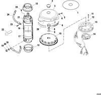 SPORTJET 210 CARB M2 JET DRIVE Electrical Components(Flywheel / Starter)