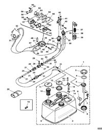 MARINER 25HP KEROSENE FUEL SYSTEM