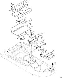 INFLATABLES MERCURY AMANZI HYPALON RIB Seat Components