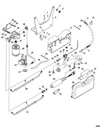 RACE STERNDRIVE 525 EFI Fuel Pump And Fuel Cooler