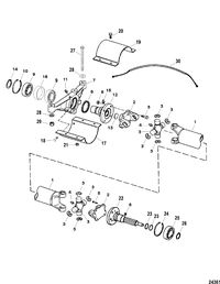 RACE STERNDRIVE 500 BULLDOG Driveshaft Extension Components(Bravo)