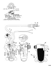 TROLLING MOTOR MOTORGUIDE TOUR, TOUR PINPOINT AND TOUR ES SERIES Foot Pedal Assembly(MXC300442)