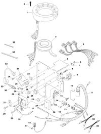 SPORTJET SPORT JET 120 XR IGNITION COMPONENTS