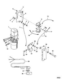 RACE OUTBOARD SST 120 S2000 CARB HYDRAULIC TRIM PUMP KIT