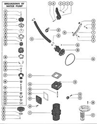 mareページ MerCruiser 330 MIE GM 454 V-8 1977-1980 Cylinder Head