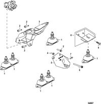 MERCRUISER VW TDI 4.2L ENGINE MOUNTS