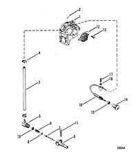 MERCURY 7.5 /9.8 H.P. CARBURETOR AND CHOKE ASSEMBLY