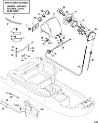 INFLATABLES MERCURY AMANZI HYPALON RIB Steering / Control / Electrical Components