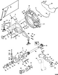 MERCRUISER 5.0L / 5.7L STERNDRIVE Jackshaft Components
