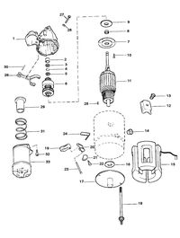 RACE STERNDRIVE 500 H.P. 8.2L (502 CI) ENGINE STARTER ASSEMBLY (50-99418A2) (3.500 IN. DIA. END CAP)