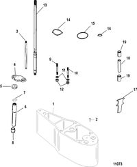 MERCURY/MARINER 115/125 HP 80 JET  (4 CYLINDER) Extension Kit