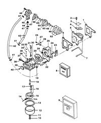 CHRYSLER 7.5 H.P. FUEL SYSTEM