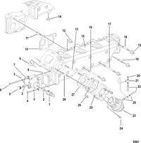 MERCRUISER CUMMINS/MERCRUISER DIESEL 2.8L-200/170 Exhaust Manifold