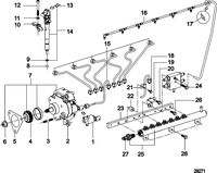MERCRUISER CUMMINS/MERCRUISER DIESEL QSD-4.2L Fuel System