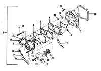 FORCE 40/50 H.P. FUEL PUMP ASSEMBLY (92C) E000001, E065371