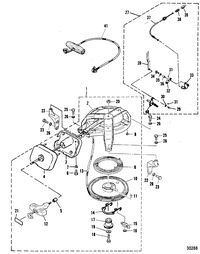 MARINER 8 HP W/MARATHON RECOIL STARTER